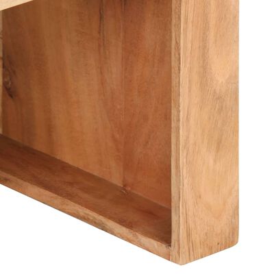 vidaXL طاولة جانبية 43×40×30 سم خشب سنط صلب