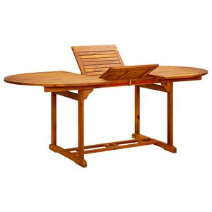 vidaXL طاولة حديقة 200&times;100&times;74 سم خشب أكاسيا صلب