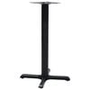 vidaXL Bistro Table Leg Black 56x56x72 cm Cast Iron - Untranslated