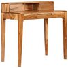 vidaXL طاولة كتابة ذات أدراج خشب صلب 88&times;50&times;90 سم