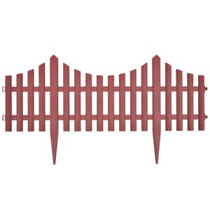 vidaXL فاصل حديقة 17 ق 10 م بني