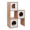 vidaXL Cat Condo House with Sisal Scratching Mat 100 cm - Untranslated
