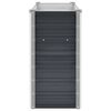 vidaXL حوض حديقة مرتفع أنثراسيت 160×40×77 سم فولاذ مجلفن