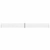 vidaXL مظلة فناء جانبية قابلة للسحب 140&times;1200 سم كريمي