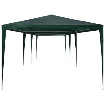 vidaXL خيمة حفلات 3×9 م بولي إيثيلين (PE) أخضر