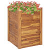 vidaXL حوض حديقة مرتفع 60&times;60&times;84 سم خشب أكاسيا صلب