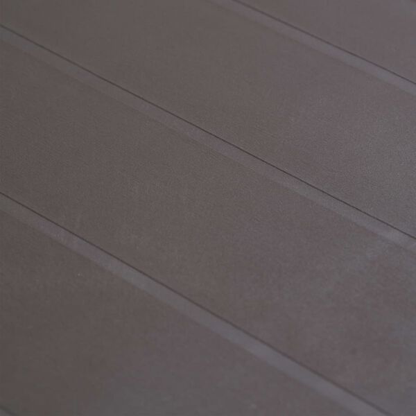 vidaXL طاولة حديقة بني 79×79×72 سم بلاستيك بمظهر روطان