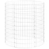 vidaXL Garden Composter &Oslash;100x100 cm Galvanised Steel - Untranslated