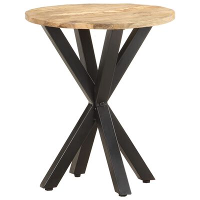 vidaXL طاولة جانبية 48×48×56 سم خشب مانجو صلب