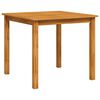 vidaXL طاولة حديقة 85&times;85&times;74 سم خشب أكاسيا صلب