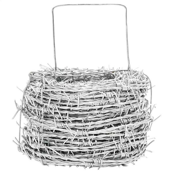 vidaXL سلك شائك 500 م