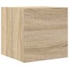 vidaXL خزانة تلفزيون جدارية سونوما أوك 30x30x30.5 سم