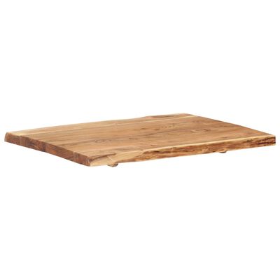 vidaXL سطح طاولة خشب أكاسيا صلب 80×(50-60)×3.8 سم