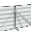 vidaXL حوض نباتات مرتفع للحديقة أخضر 240 x 80 x 44 cm فولاذ