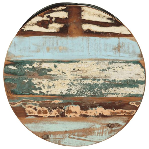 vidaXL طاولة قهوة قطر 55x40 سم خشب صلب مستصلح