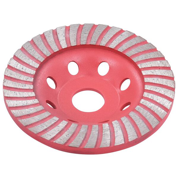 vidaXL حجر جلخ ماسي مع مقاطع تيربو 115 ملم