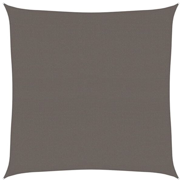 vidaXL مظلة شراعية 160 جم/م² أنثراسيت 4.5×4.5 م HDPE