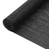 vidaXL شبكة خصوصية أسود 3.6&times;25 م HDPE وزن 75 جم/م&sup2;