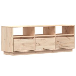 vidaXL خزانة تلفزيون 50x37x140 سم خشب صنوبر صلب