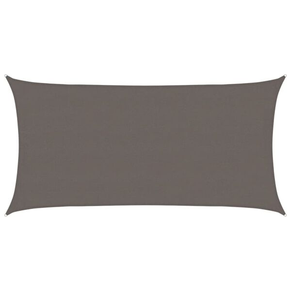 vidaXL مظلة شراعية 160 جم/م&sup2; أنثراسيت 4&times;7 م HDPE