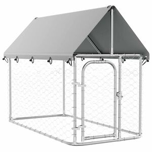 vidaXL منزل كلب خارجي مع سقف 150x100x200 سم