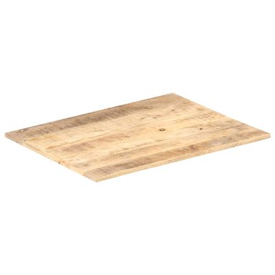 vidaXL سطح طاولة دائري خشب مانجو صلب 15-16 مم 90×60 سم