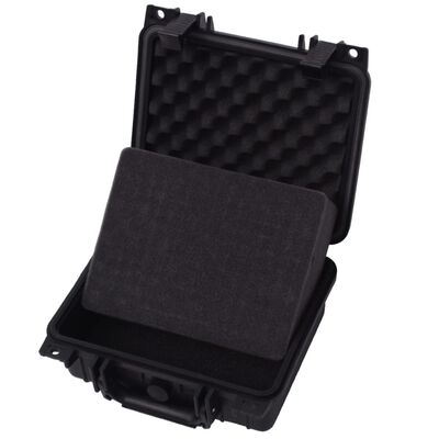vidaXL حقيبة واقية أسود 27×24.6×12.4 سم