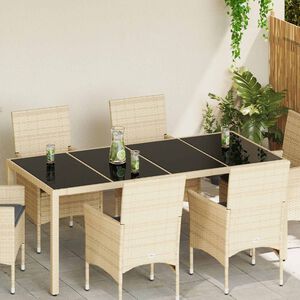 vidaXL سطح الطاولة 4 pcs أسود زجاج مقسى