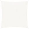 vidaXL مظلة شراعية HDPE مربعة الشكل 3.6&times;3.6 سم أبيض