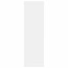 803002 vidaXL رف جداري أبيض 75&times;16&times;55 سم خشب صناعي