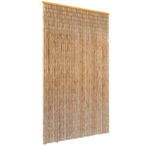 vidaXL ستارة باب طاردة للحشرات خيزران 120&times;220 سم