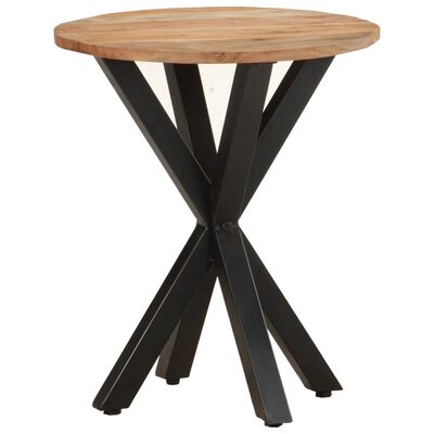 vidaXL طاولة جانبية 48×48×56 سم خشب أكاسيا صلب