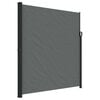 vidaXL Retractable Side Awning Anthracite 220x500 cm - Untranslated