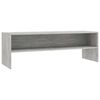 800040 vidaXL TV Cabinet Concrete Grey 120x40x40 cm Engineered Wood - Untranslated