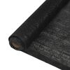vidaXL شبكة خصوصية HDPE مقاس 2&times;10 م أسود