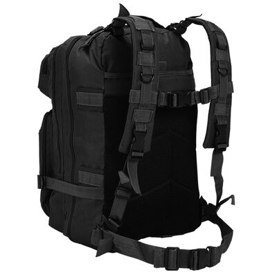 vidaXL حقيبة ظهر طراز عسكرى 50 لتر لون أسود