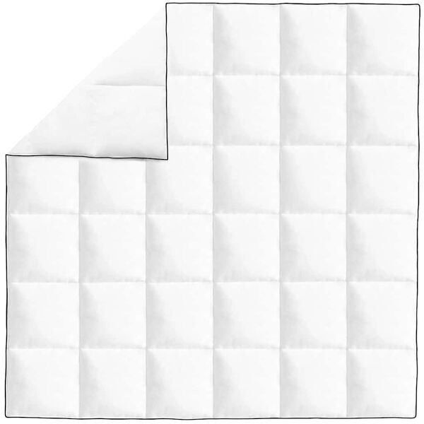 vidaXL لحاف شتوي ريش ناعم 200x200 سم