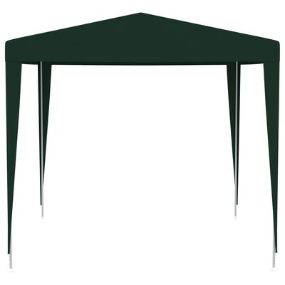 vidaXL خيمة حفلات احترافية 2.5×2.5 م أخضر 90 جم/م²