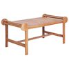 vidaXL طاولة قهوة 45x50x100 سم خشب ساج صلب