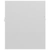 vidaXL 804797 vidaXL 2 Piece Bathroom Furniture Set High Gloss White Chipboard