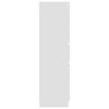 vidaXL خزانة درج جانبية أبيض 60&times;35&times;121 سم خشب حبيبي