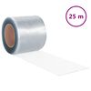 vidaXL لفافة ستارة شريطية PVC سمك 1.6 مم 200 مم &times; 25 م