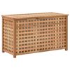vidaXL صندوق غسيل 77.5&times;37.5&times;46.5 سم خشب جوز صلب