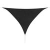 vidaXL مظلة شراعية قماش أكسفورد مثلثة الشكل 5×5×5 سم أنثراسيت