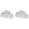 278760 vidaXL Ceiling Lamp with Ellipsoid Glass Shades 2 pcs E14 (2x240989) - Untranslated