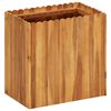 vidaXL حوض حديقة مرتفع 50&times;30&times;50 سم خشب أكاسيا صلب
