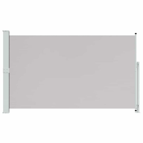 vidaXL مظلة فناء جانبية قابلة للسحب 180&times;300 سم أنثراسيت رمادي