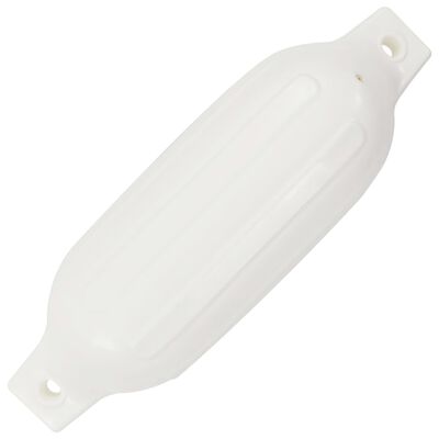 vidaXL مصد قارب 4 قطع لون أبيض 41×11.5 سم PVC