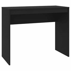 vidaXL مكتب لون أسود 90&times;40&times;72 سم خشب صناعي