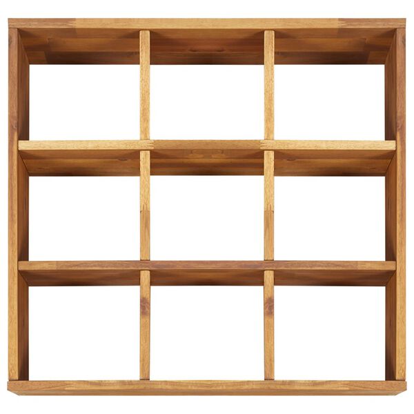 vidaXL حوض عشب حديقة مرتفع خشب سنط صلب 60×60×15 سم